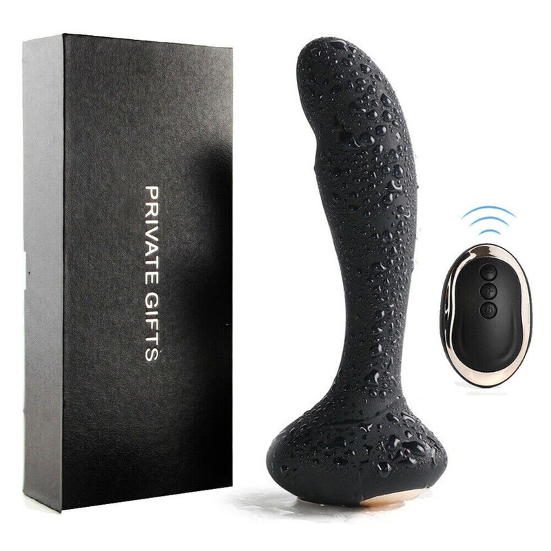 Male-Prostate-Massager-Anal-Butt-Plug-Penis-Cock-Ring-Sex-Toys-For-Men-Couple-US