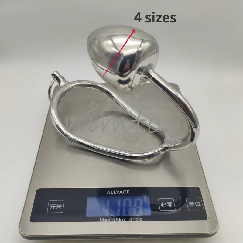 Stainless Steel Wearable Hook Anal Plug Dilator Expansion Anus Vagina G-spot Toy gallery