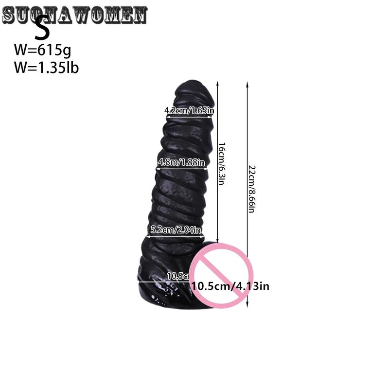 XXL Huge Soft Dildo Penetration Powerful Suction Cup Masturbation Dildo Sex Toys gallery