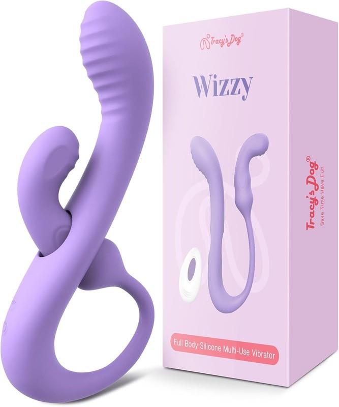 Wizzy Transformable Rabbit Vibrator – Clit, G-Spot & Anal Dual-Action Sex Toy