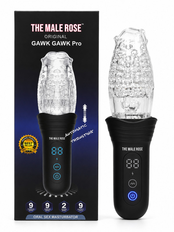 The Original Male Rose Gawk Gawk PRO Oral Sex Stroker