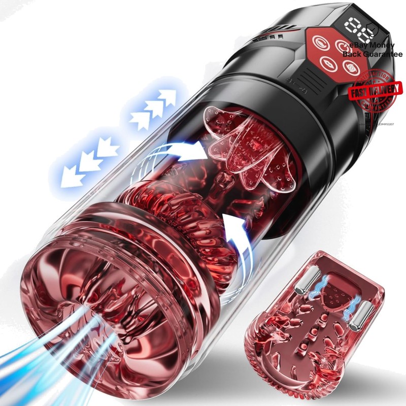 Revolutionary Waterproof Penis Pump with LCD, 7 Vibrations & USB-C Rechargeable