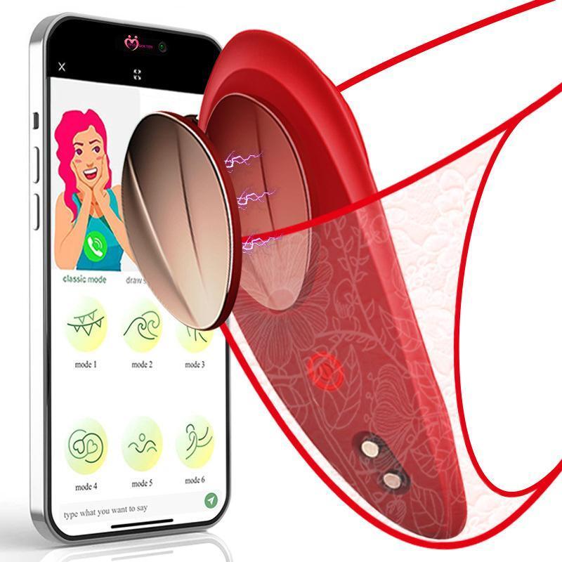 Bluetooth APP Panties Clitoris Vibrator G-Spot Dildo Vaginal Stimulator Massager