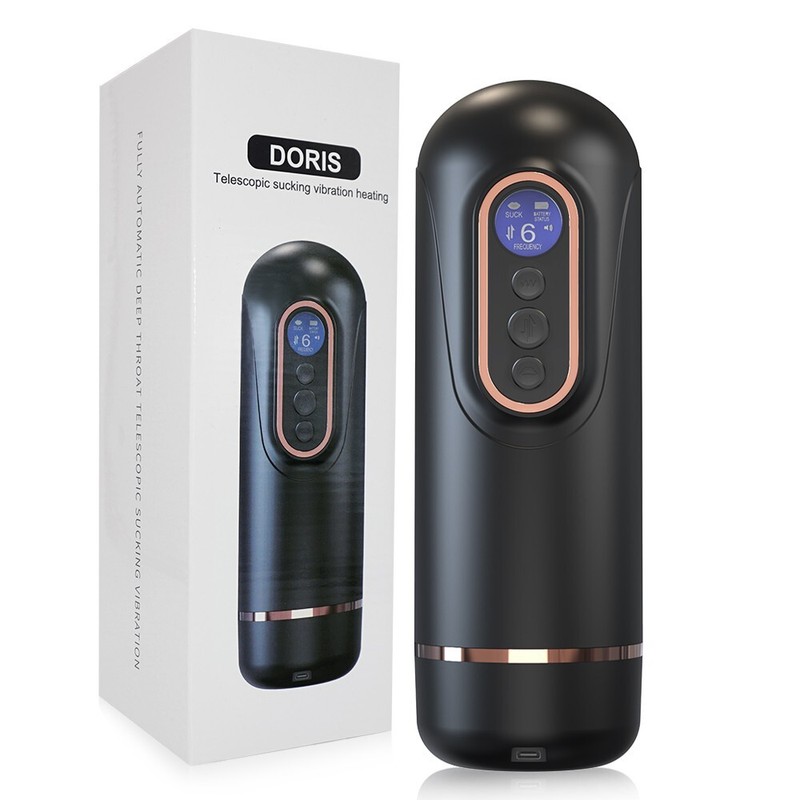 5IN1 Automatic Masturbater Cup Thrusting Sucker Stroker Pocket-Pussy Men Sex Toy