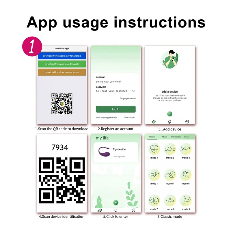 APP Remote Bullet Egg Clit Vibrator G-Spot Massager Sex Toys for Women Couples gallery