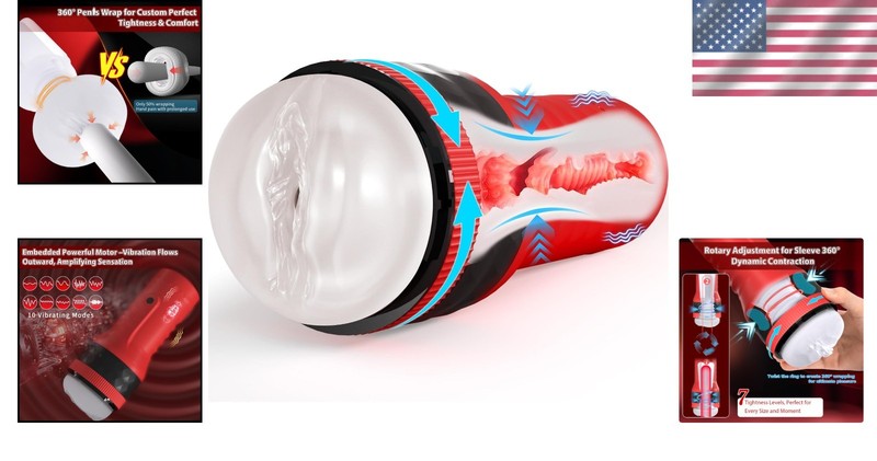 8.9 Inch Silicone Pocket Pussy with Adjustable Tightness for Customized Feel gallery