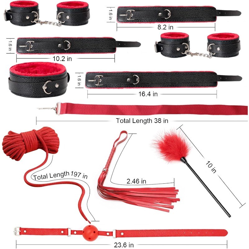 BDSM Toys for Sex Bondage 30 PCS Restraints Sex Toy Kit Couples Sex Toys gallery