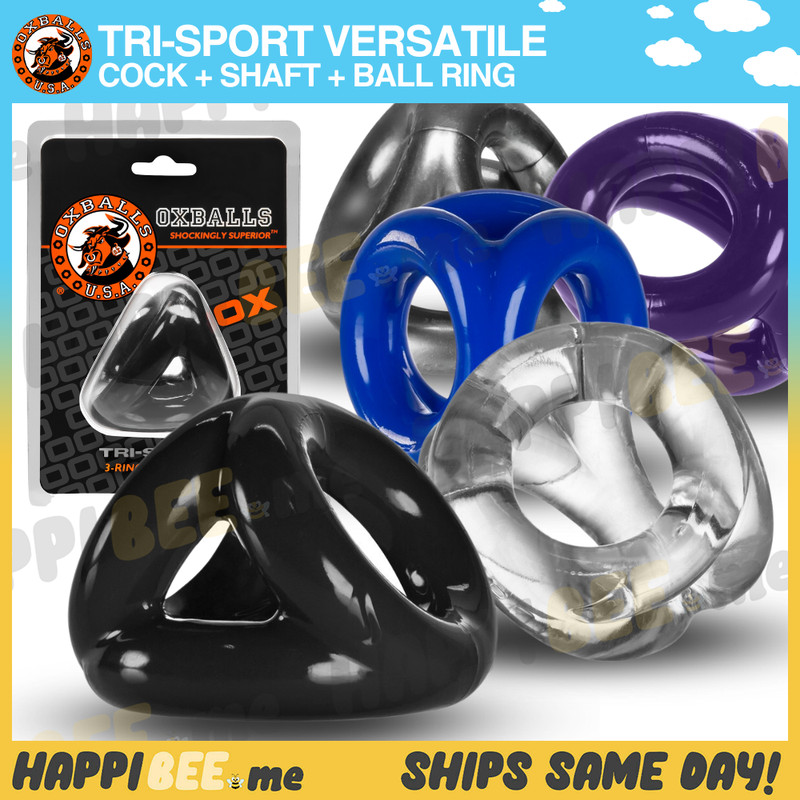 OXBALLS Tri-Sport Cocksling🍯Male Cock Ring Ball Stretcher Sleeve Penis Sling