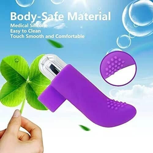 Finger Vibrator G-spot Clit Massager Stimulator Sex Toys for Women Rechargeable gallery