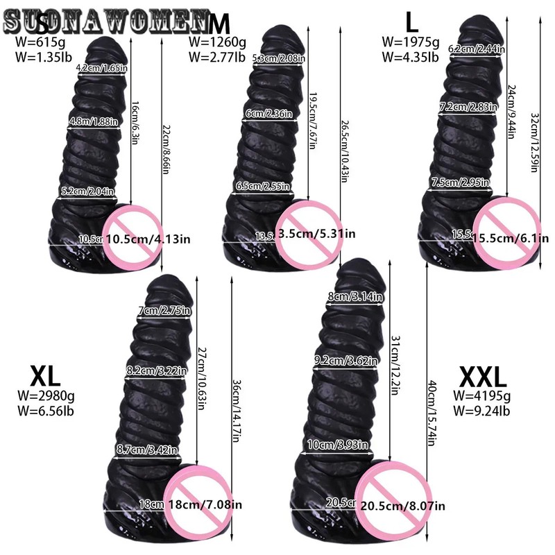 XXL Huge Soft Dildo Penetration Powerful Suction Cup Masturbation Dildo Sex Toys gallery