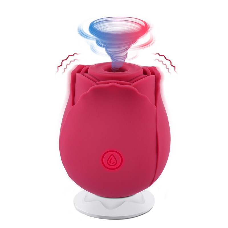 10-speed Rose Vibrator G-spot Dildo Clitoral Sucking For Women Sex Toys gallery