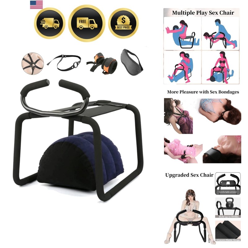 Sex Chair Elastic Bondage Seat for Couples Adult Bedroom BDSM Furniture