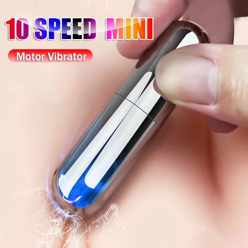 Bullet Vibrator Clit Stimulation G-spot Dildo Sex Toys For Women Men Waterproof