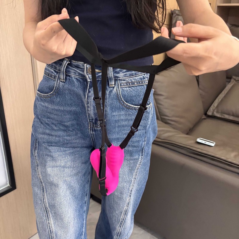 Wearable Rotating Dildo Vibrator G-spot Clit Massager Powerful Sex Toys Women