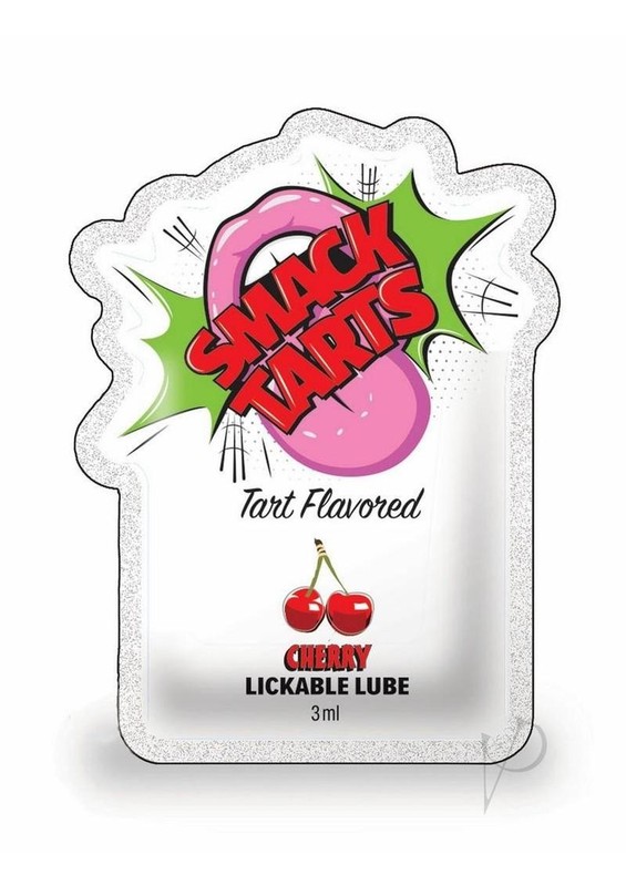 SMACK Tarts Lickable Lube 3ML Pouch (Case of 48) – Sour Cherry