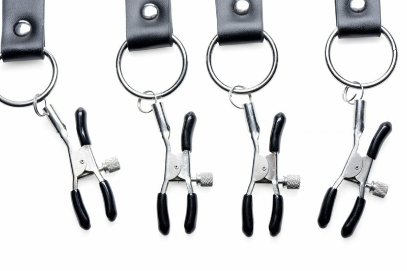 Spread XL Size Labia Spreader Straps BDSM Restrain Humilation Play Bondage gallery