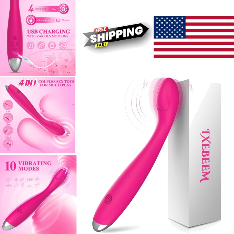Waterproof Clitoral Vibrator 10 Powerful Vibration Modes for G Spot Stimulation