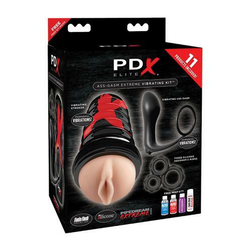 PDX ELITE Ass-gasm Vibrating Kit