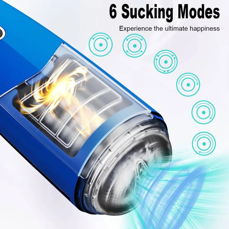 Male Masturbaters Automatic HandsFree Thrusting Cup Rotating Stroker Men Sex Toy gallery