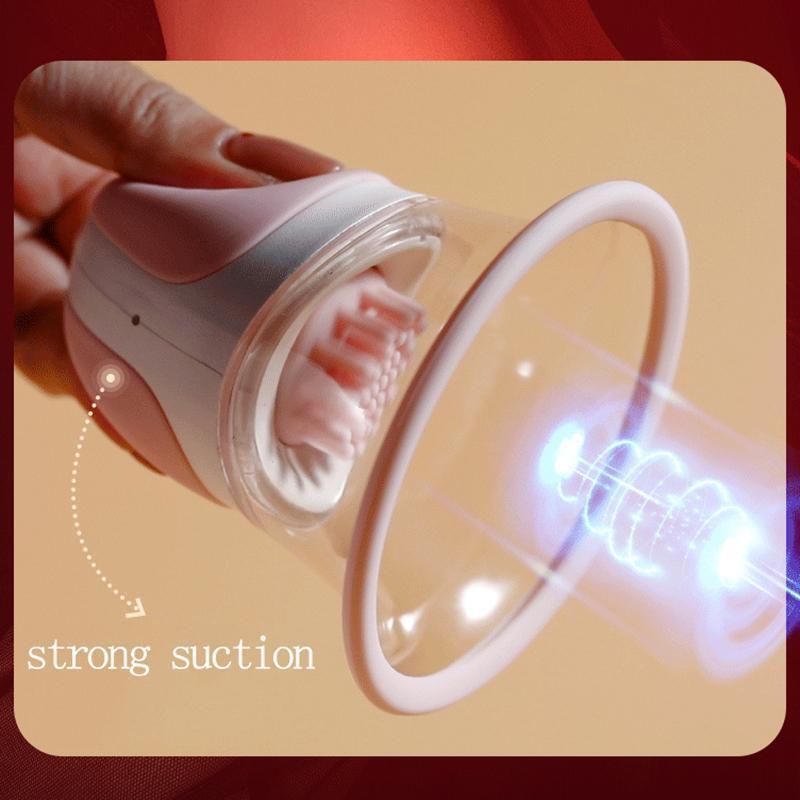 360 Rotating Nipple Licking Sucking Vibrating Stimulator Massager Sex-Toys Women gallery