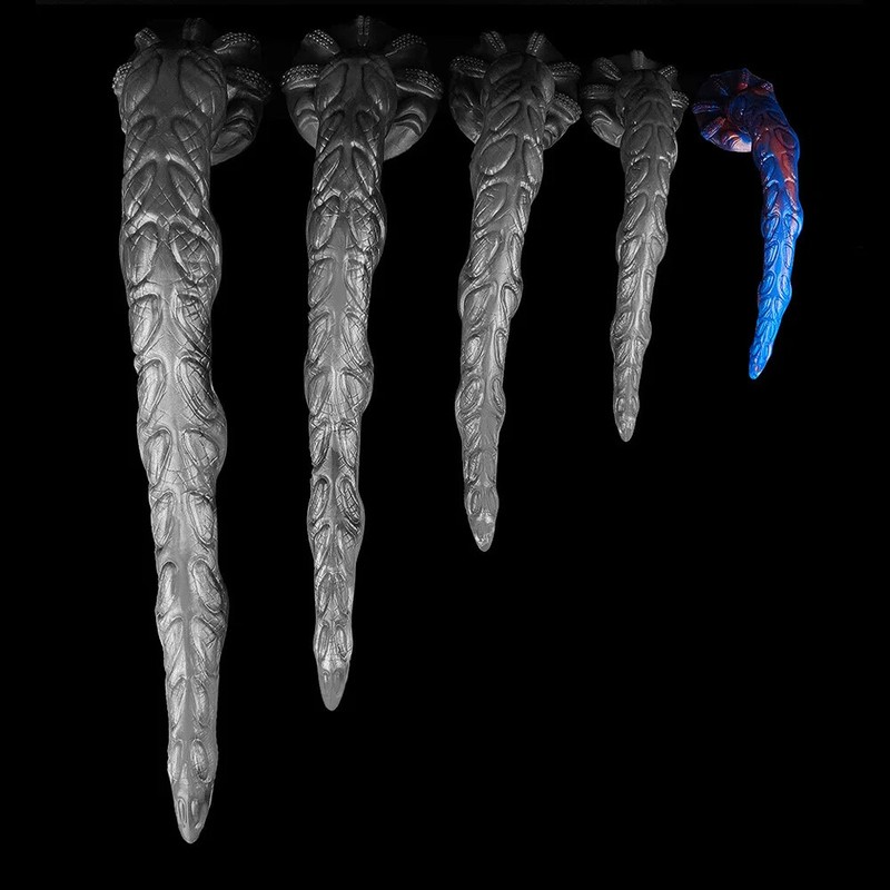 Monster Tentacle Anal Dildo Silicone Tentacle Butt Plug Super Long Fantasy Dildo