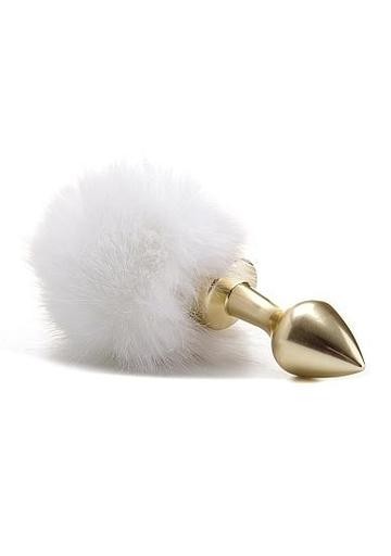 Ouch! Bunny Tail Butt Plug Rabbit Anal Plug Small Cosplay Fantasy Sex Toy Women