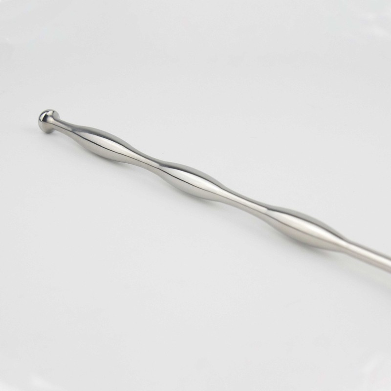Male Stainless Steel Urethral Plug Dilator Penis Soundings Plug Stretching Rod gallery