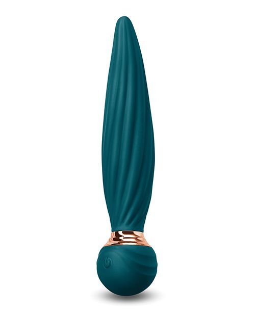 Sugar Pop Twist Bendable Vibe Massage Wand Rechargeable Teal gallery