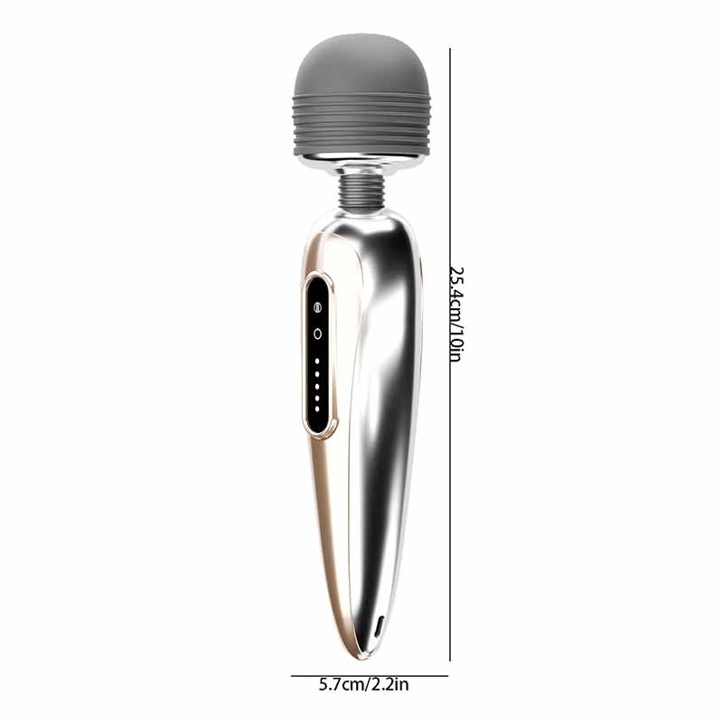 5 Speed Rechargeable Dildo Wand Vibrator Clit Stimulator AV Sex Toys For Women gallery