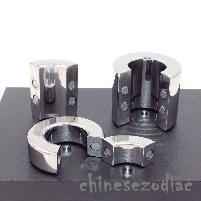 Magnetic Penis Cock Rings Ball Stretcher Strong Stay Harder Erection Orgasm Aid