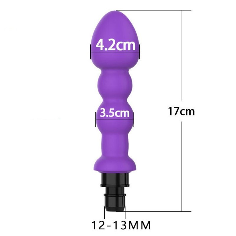 Female Masturbator Fascia Gun Adapter Attachements Massage Head Silicone Dildos
