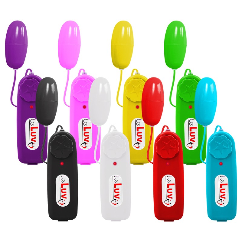 Bullet Vibrator LeLuv Rocket Egg Multispeed Vibrant Colors