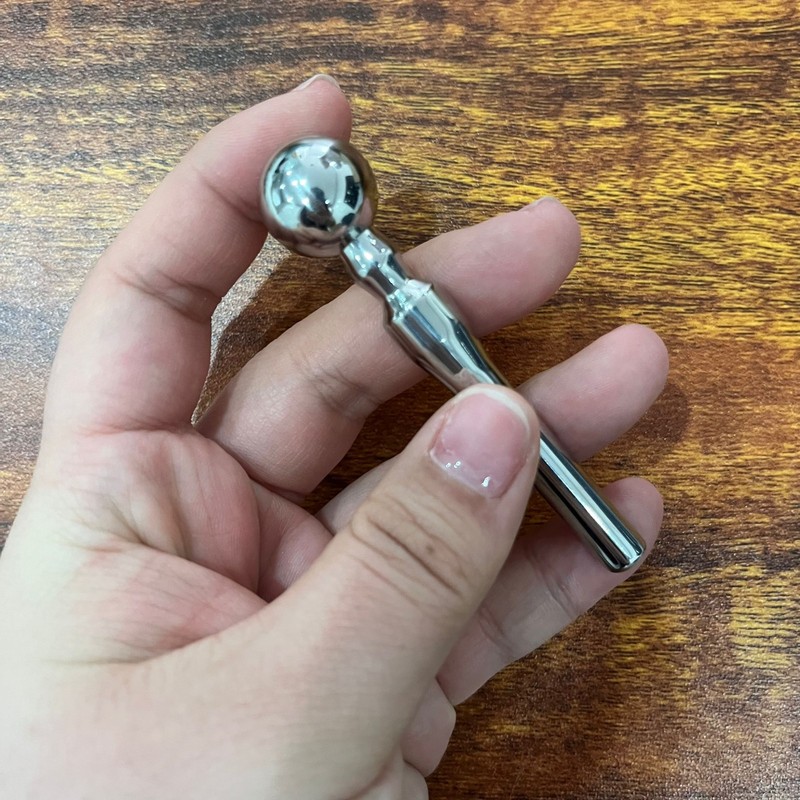 Solid Stainless Steel Urethral Sounding Plug Dilator Stretching Rod Penis Plug