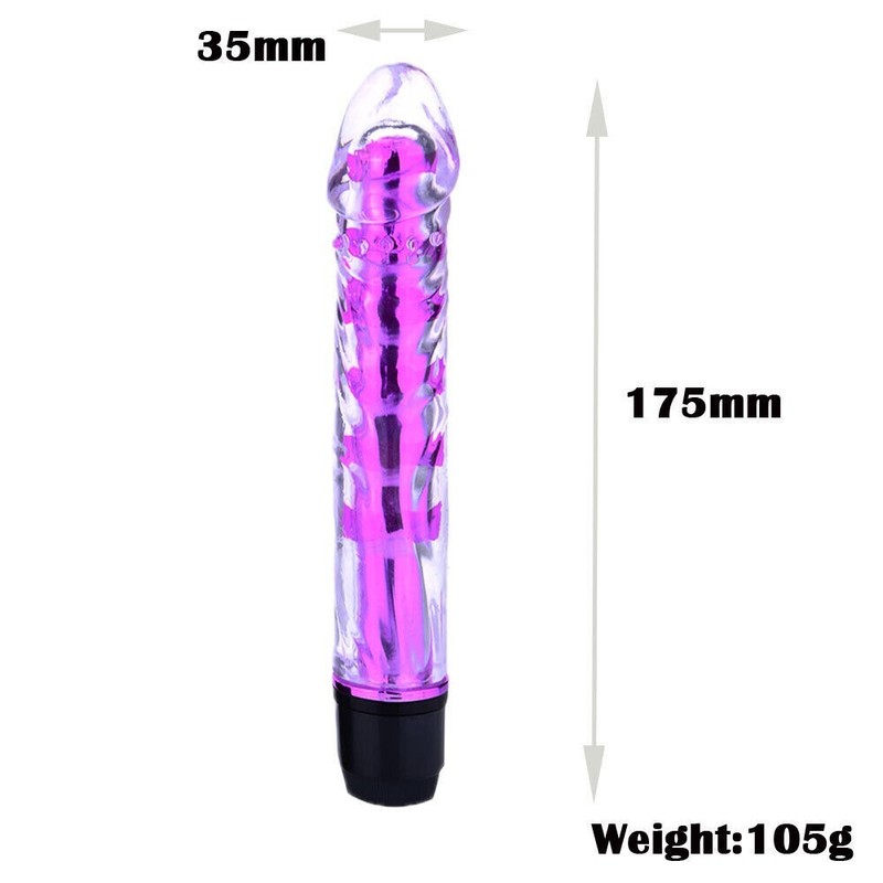 Sex Toys For Women Rechargeable G-Spot Clit Vibrator Dildo Massager Adult Purple gallery