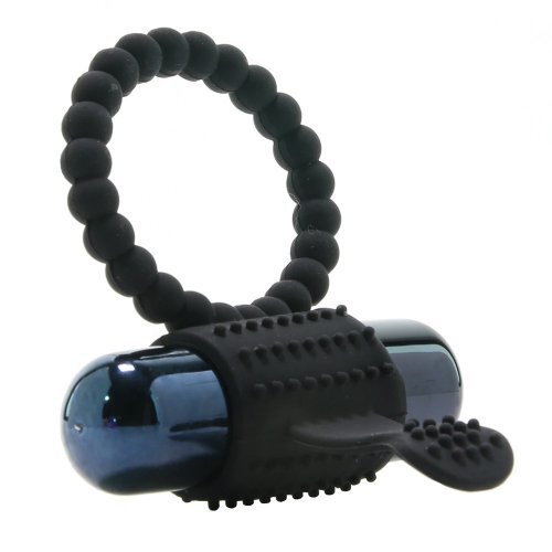 Fantasy C-Ringz Vibrating Silicone Super Ring - Black gallery