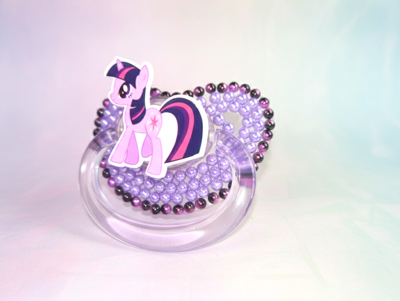 💜✨ MAGICAL RELAXATION: Adult Twilight Sparkle "Princess of Friendship" Pacifier gallery