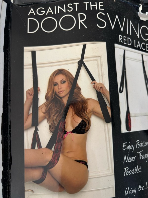 Fantasy Adult Sex Swing Pleasure Bound Door Swing BDSM NO Acrylic Tubes