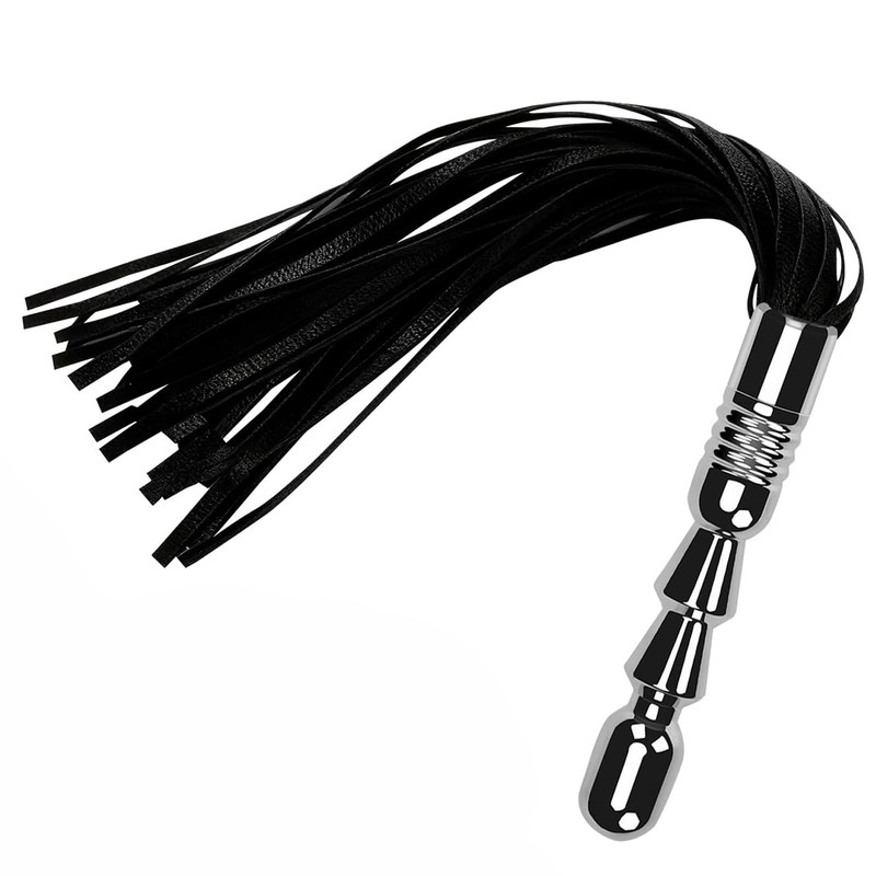 Metal Butt Plug with Tail Stainless Steel Butt Plug with Leather Tail Fetish …