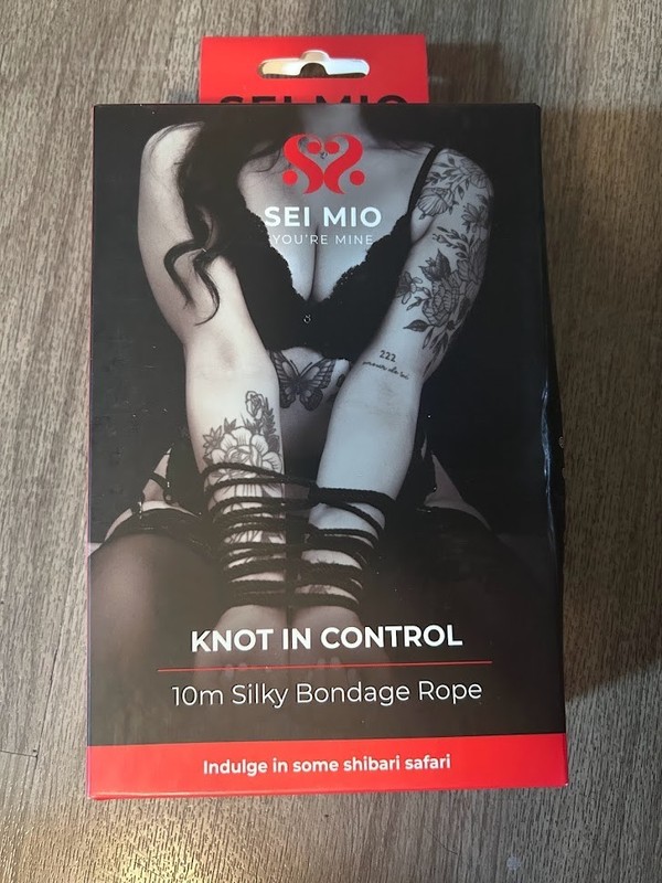 10 M Silky Bondage Rope Knot in control New in box Sei Mio