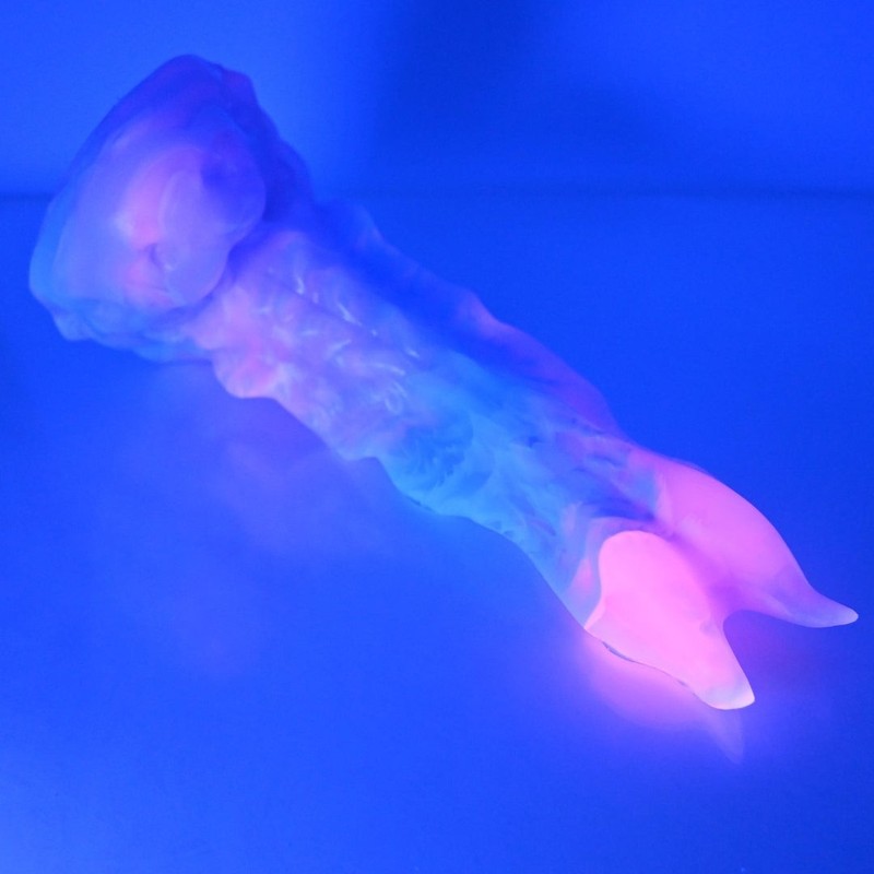 NEW SNARK'S MAW Fantasy NEAR CLEAR Silicone Dildo MEDIUM Toy PPS Bad Dragon Like gallery