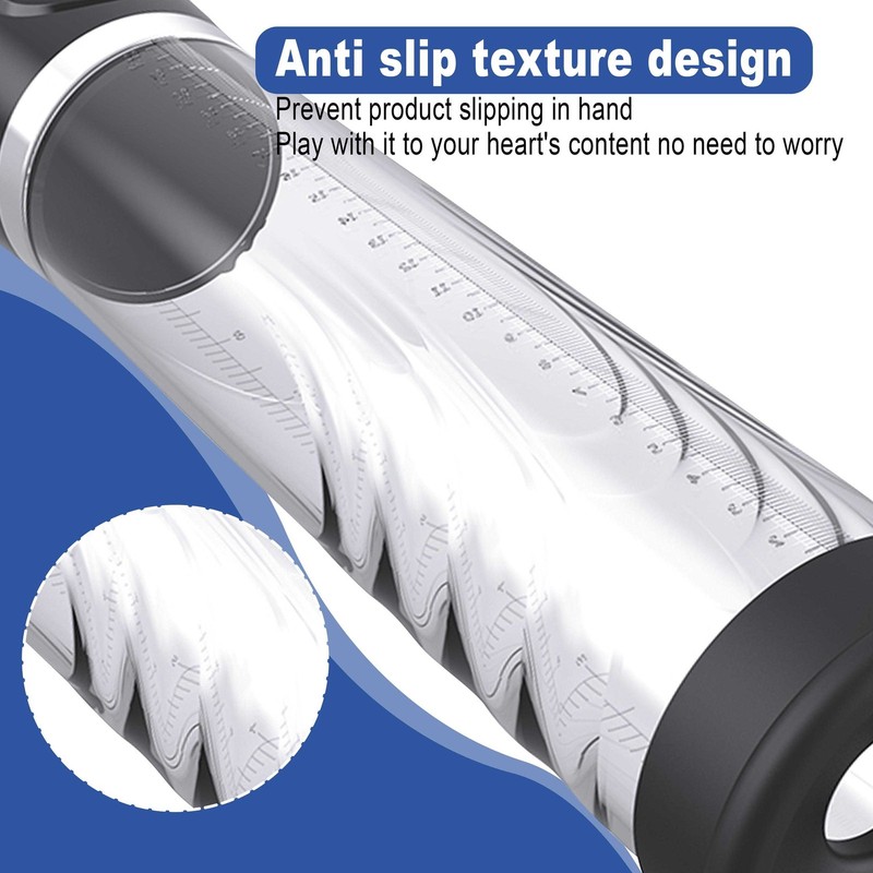 Men Penis Growth Penis Aid Vacuum Pump with 2 Sleeves Enlargement Enhancer SM gallery