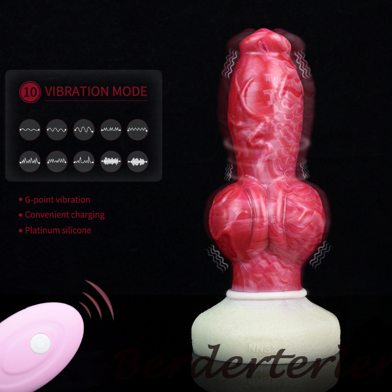 5 types Remote Control Vibrator Large Knot Monster Dildo Vibrating Penis Sex Toy gallery