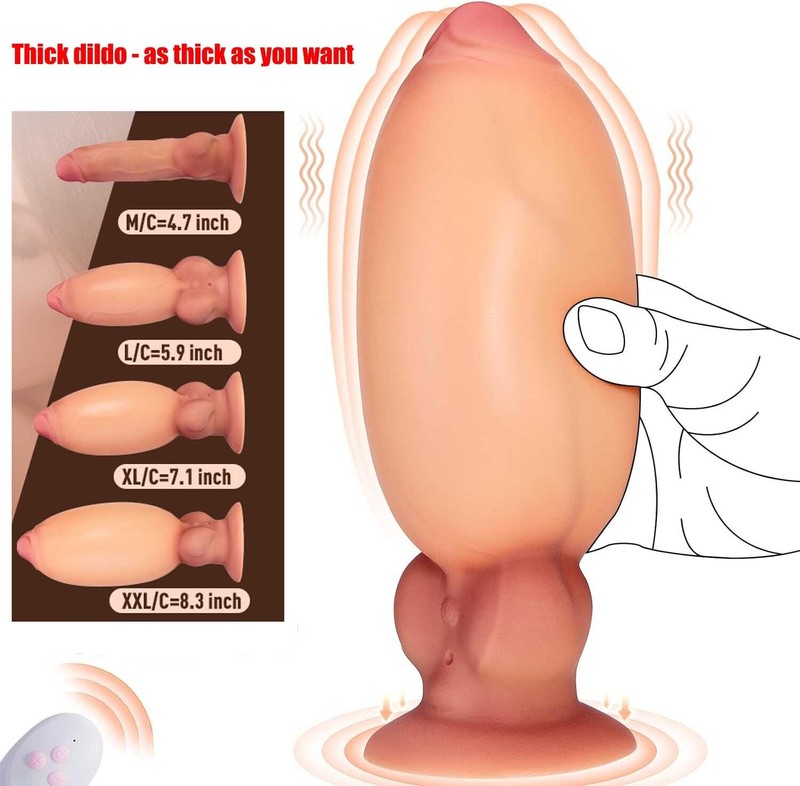 Remote-Large-Inflatable-Male-Prostate-Anal-Butt-Plug-Dildo-Big-Men-Women-Sex Toy gallery