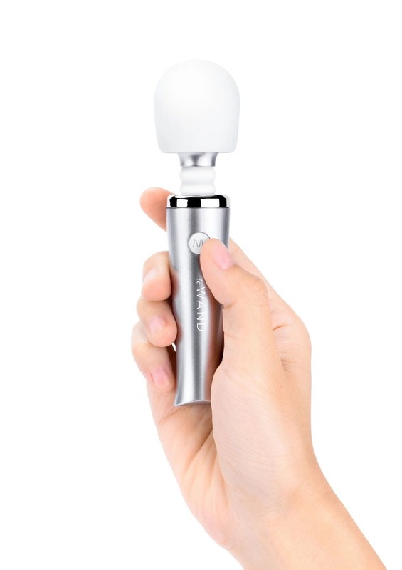 Le Wand Mini Pleasures Rechargeable Vibrator Set + Steel Stimulator gallery