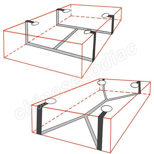 BDSM Tie Gear Kit Bed Handcuffs Ankles Whip For Sex Naked Woman gallery