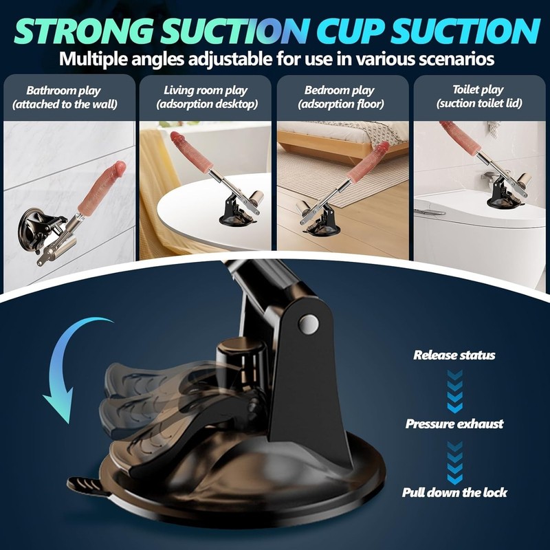 Automatic Thrusting Sex Machine with 600 Strokes Per Minute for Intense Play gallery