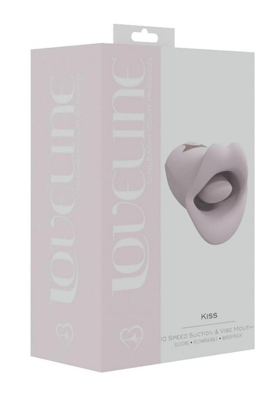 LoveLine Kiss 10 Speed Silicone Suction & Vibrating Clitoral Vibrator