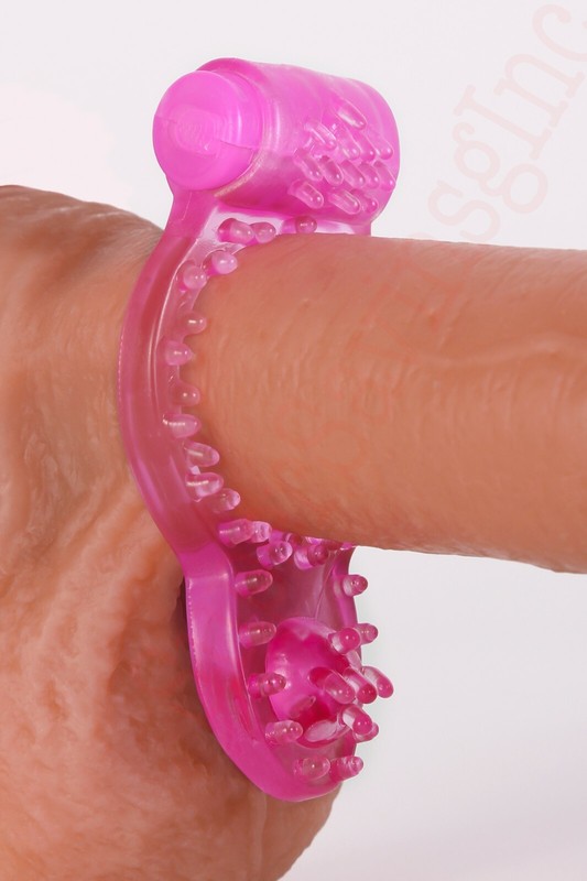 Juguete Sexuales Vibrador-Para Hombre Mujer-Vibradores De anillo Clítoris Pink gallery