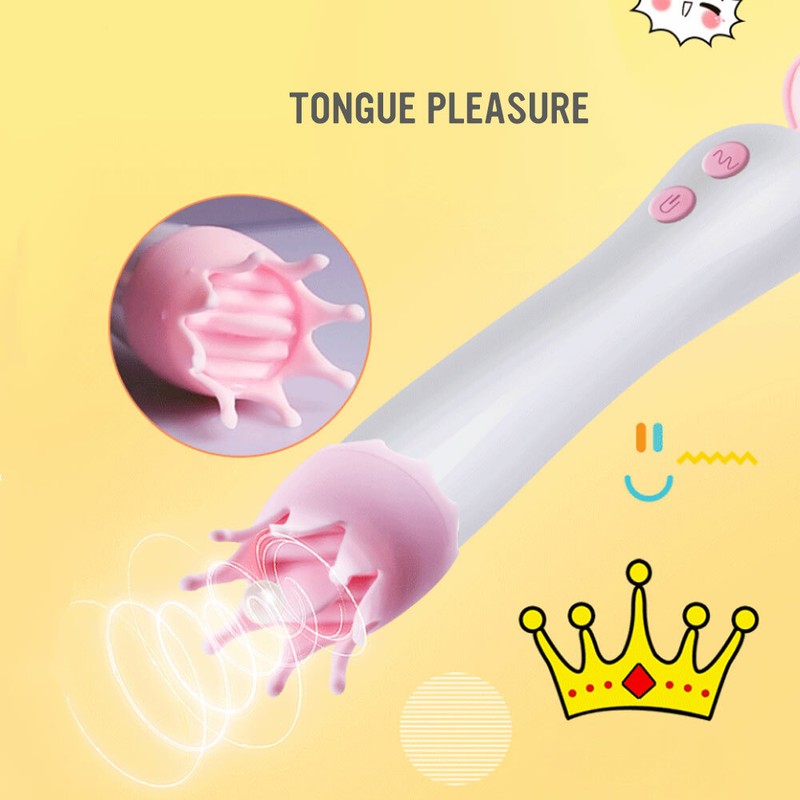 12 Speed-Licking-Suck-Vibrator-Dildo Female-Clit-Nipple-G-spot-Massager-Sex Toys gallery