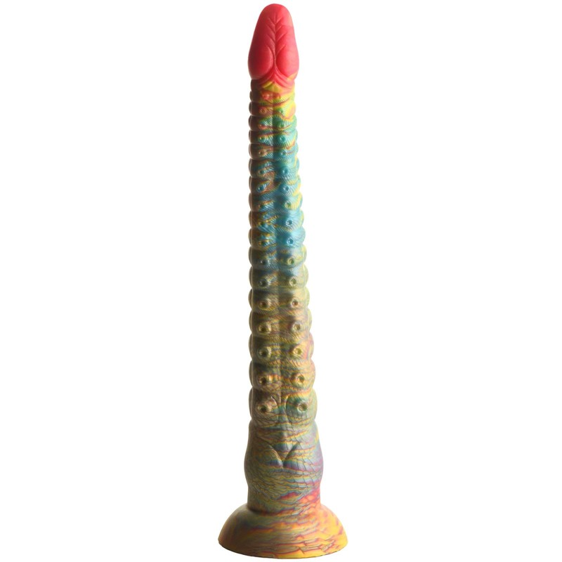 CREATURE COCKS Slim Tentacle Silicone Dildo for Men, Women & Couples. Firm and